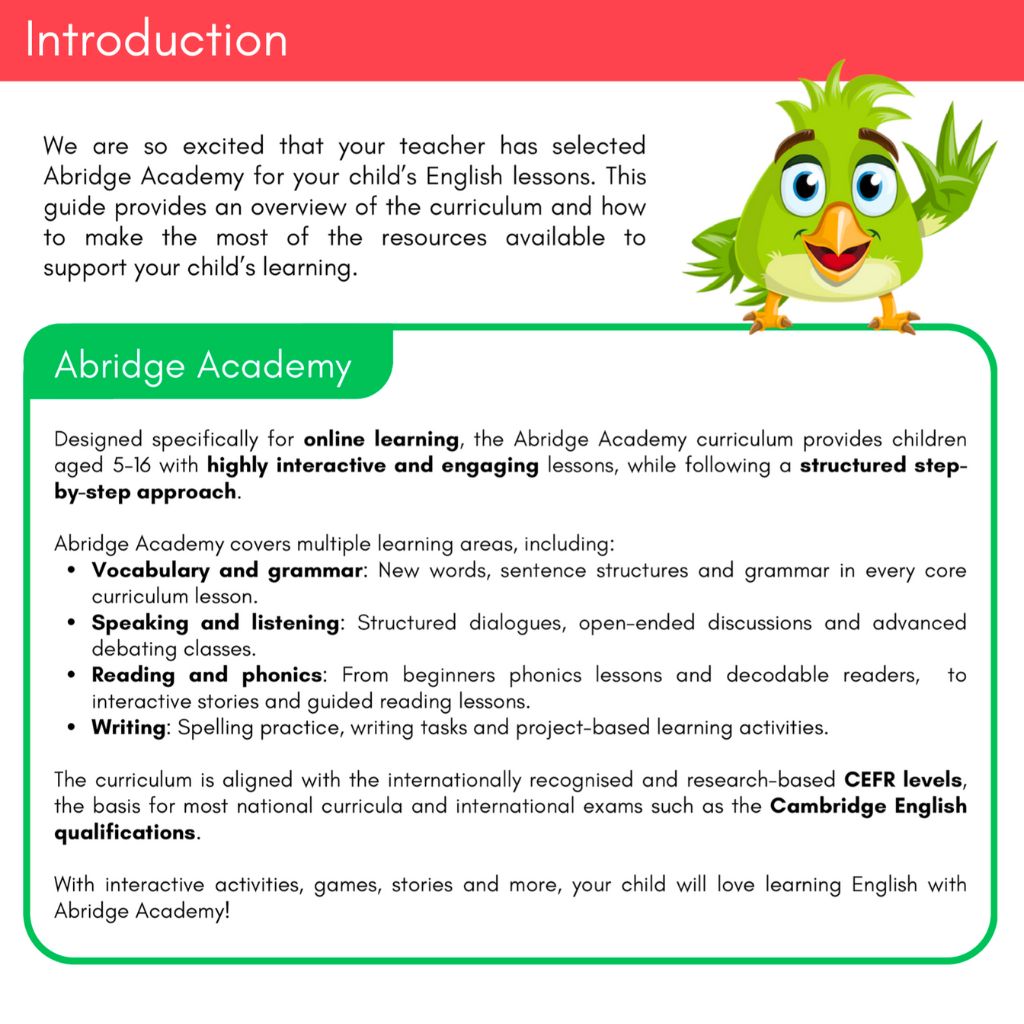 Abridge Academy Intro