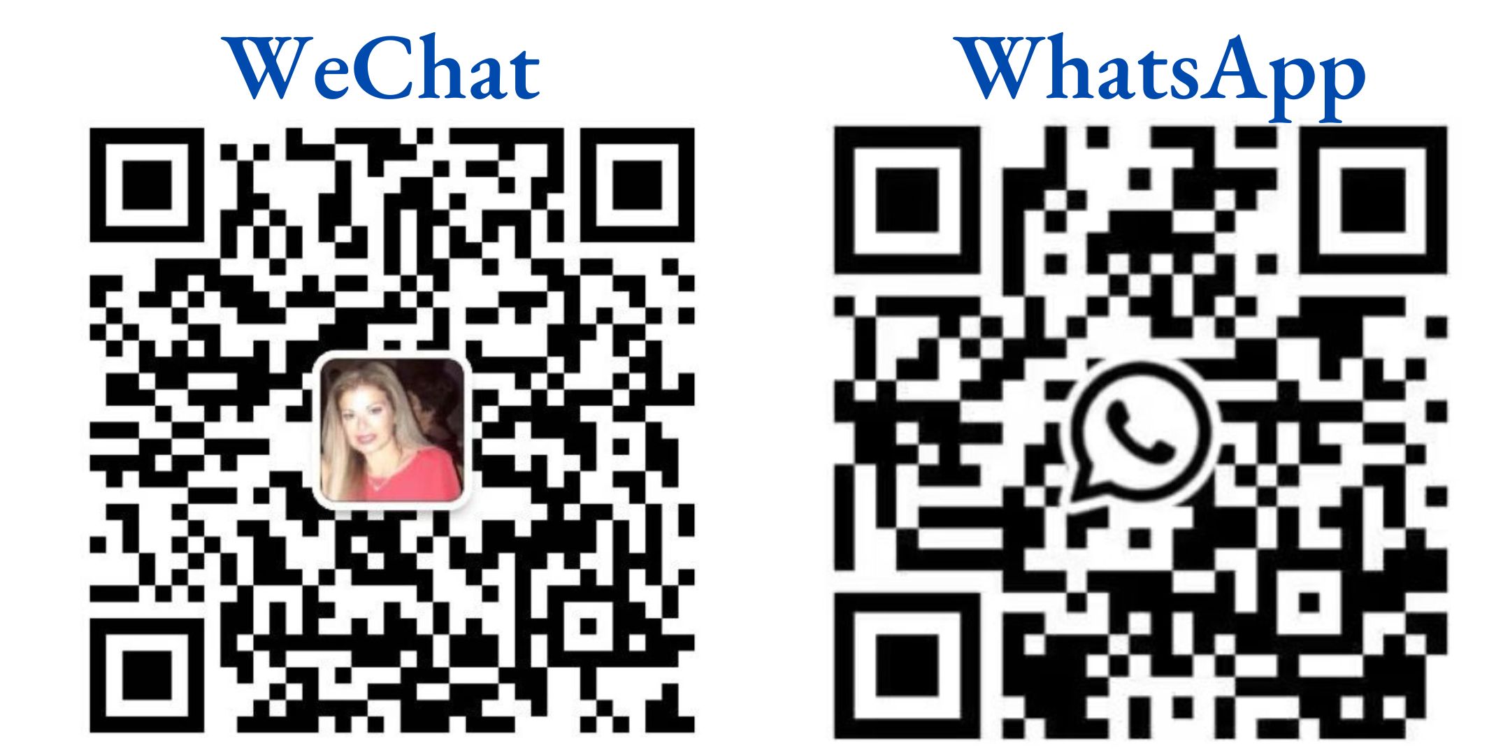 WeChat & WhatsApp